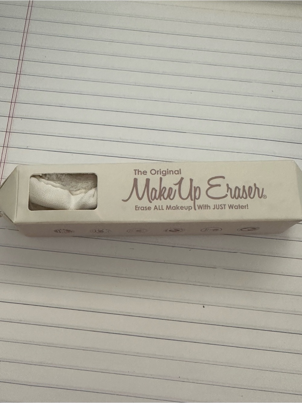 MakeUp Eraser Original in Beige and White